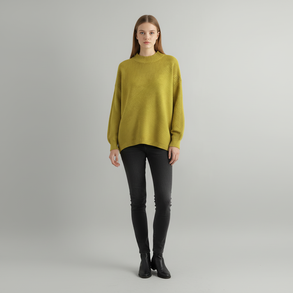 Gestrickter Damenpullover - Veronika