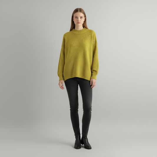 Gestrickter Damenpullover - Veronika