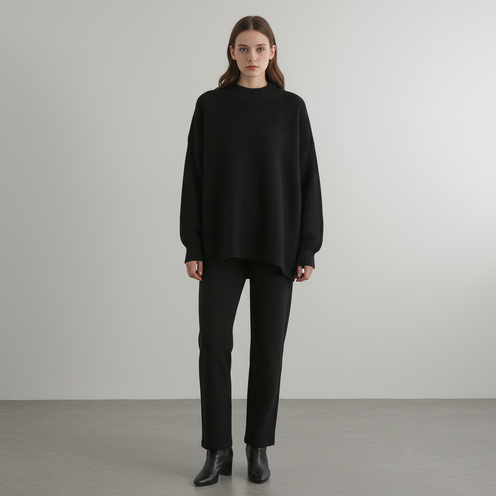 Gestrickter Damenpullover - Veronika