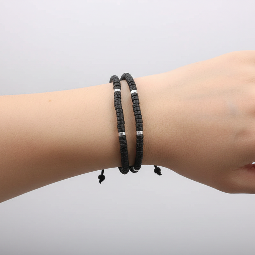 Geflochtenes Armband - NatureStoneBracelet