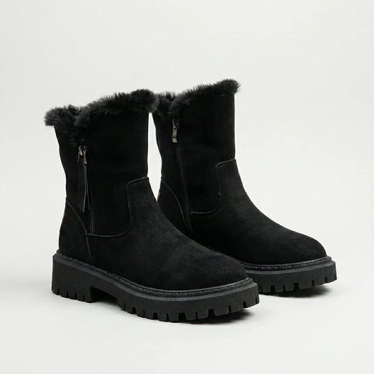 Gefütterte Damen Stiefelette - Charleen