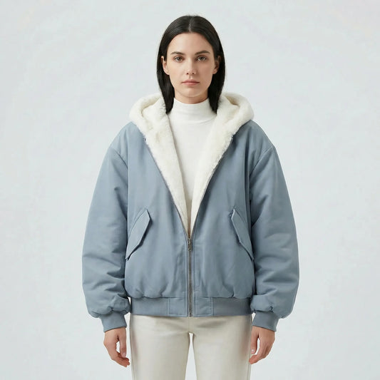 Gefütterte Winterjacke Im Bomber-Stil - Kendra