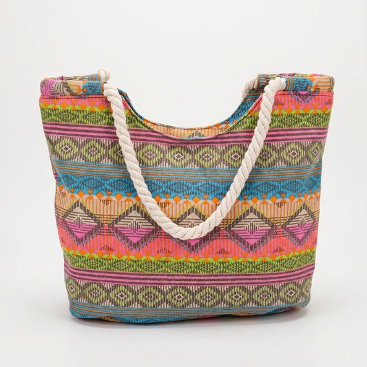 Gemusterte Schultertasche - Vezia