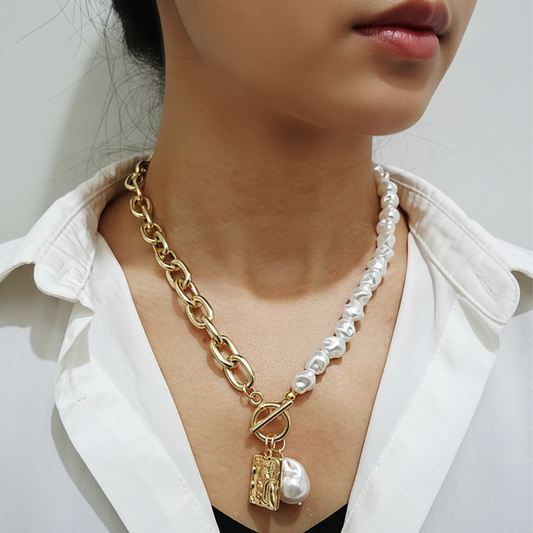 Geometrische Halskette - GlamourNecklace