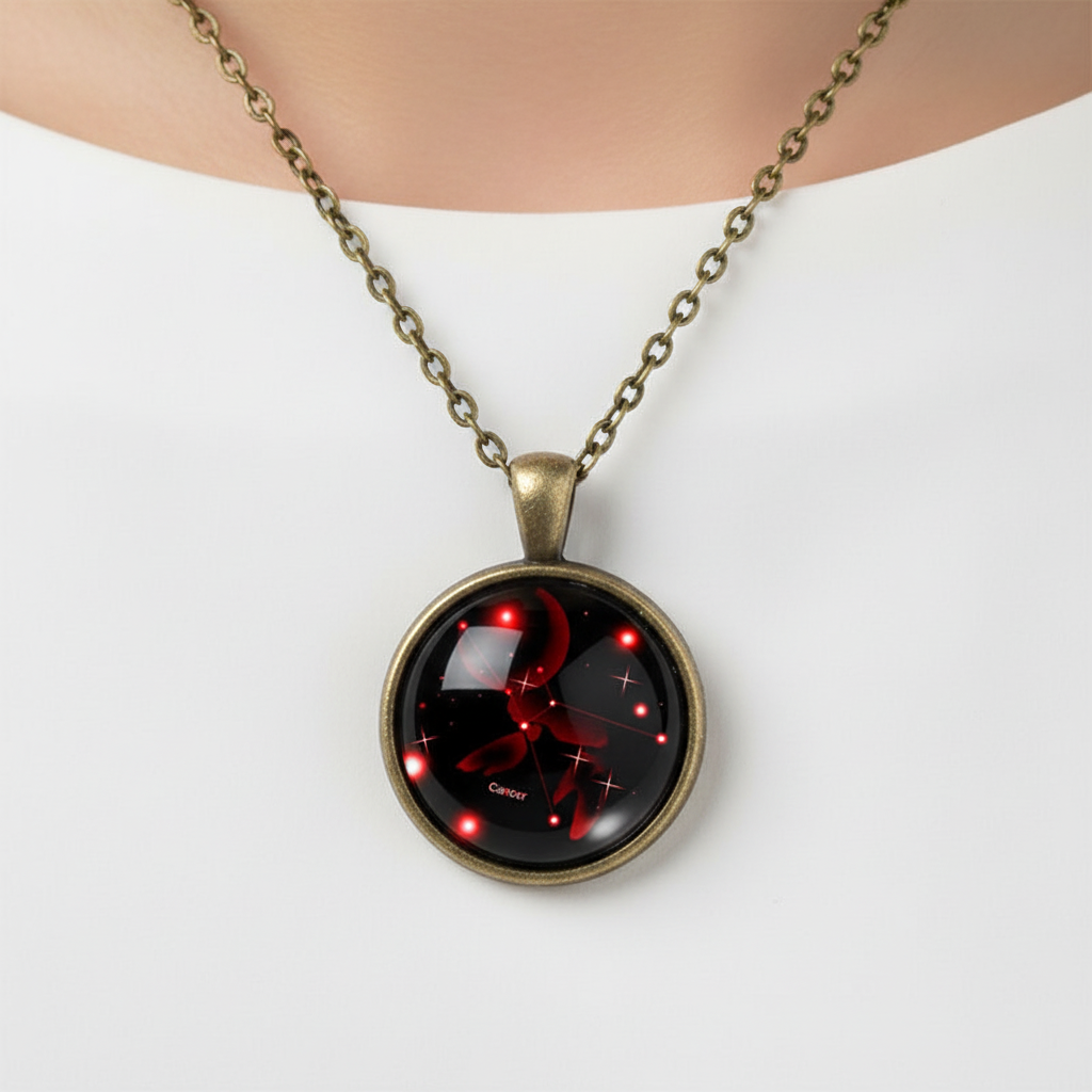 Glasanhänger Mit Sternzeichen - StarJewelry