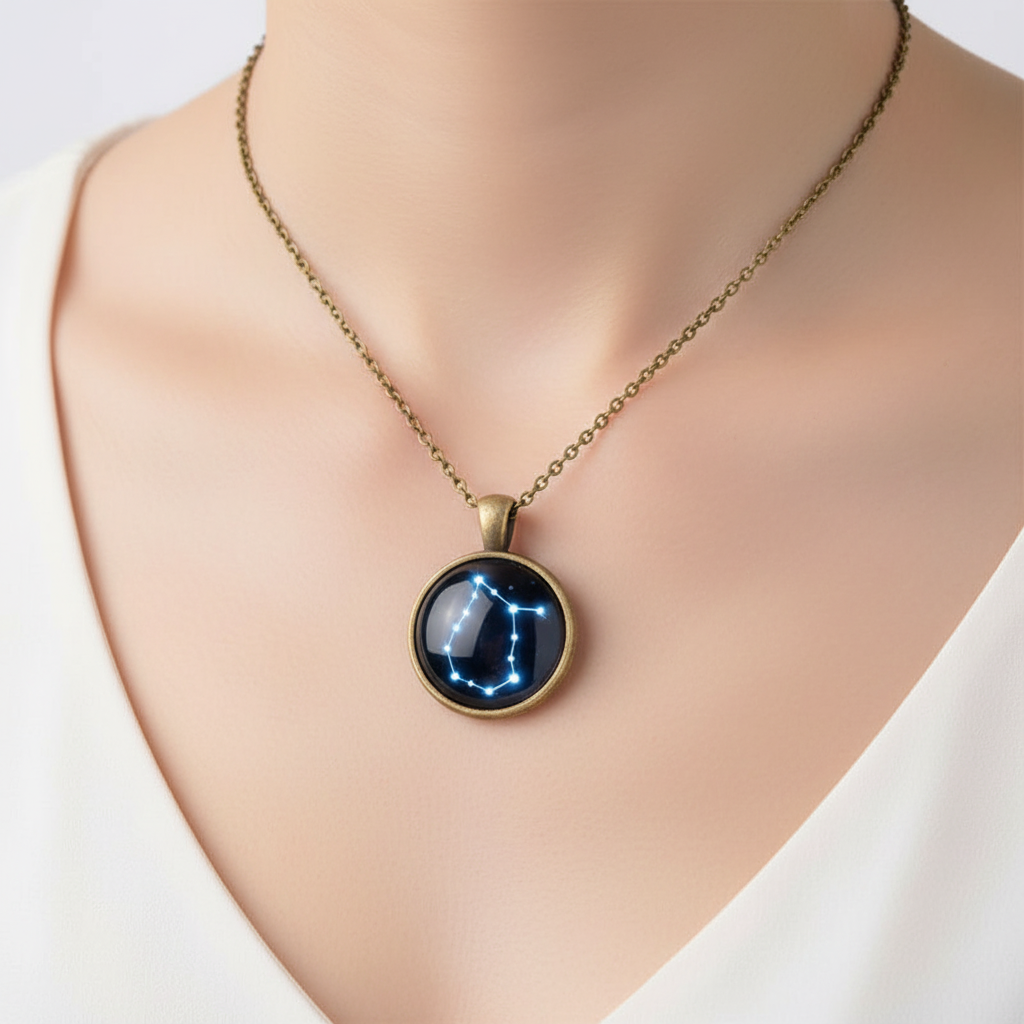 Glasanhänger Mit Sternzeichen - StarJewelry