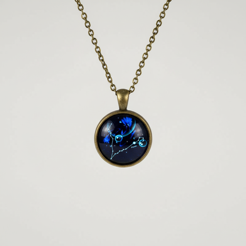 Glasanhänger Mit Sternzeichen - StarJewelry