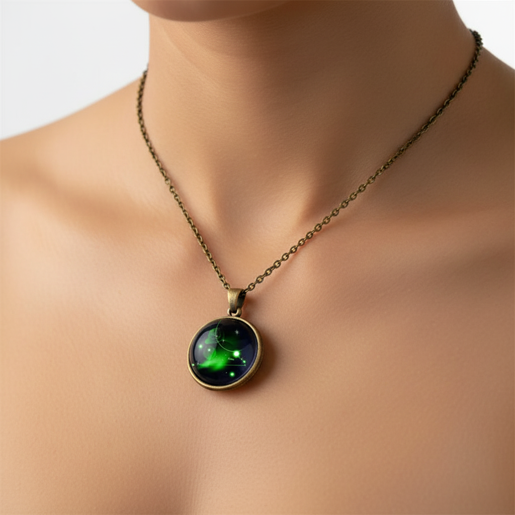 Glasanhänger Mit Sternzeichen - StarJewelry
