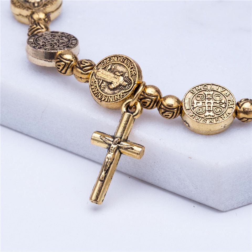 Gold- Und Silberarmband - FaithBracelet
