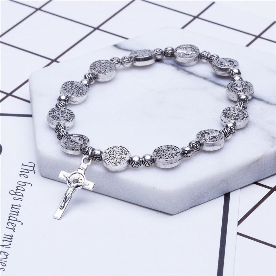 Gold- Und Silberarmband - FaithBracelet