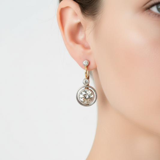 Goldene Ohrhänger - Dazzlera