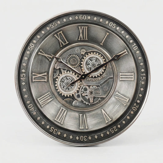 Große Analoge Wanduhr - Gearlaine