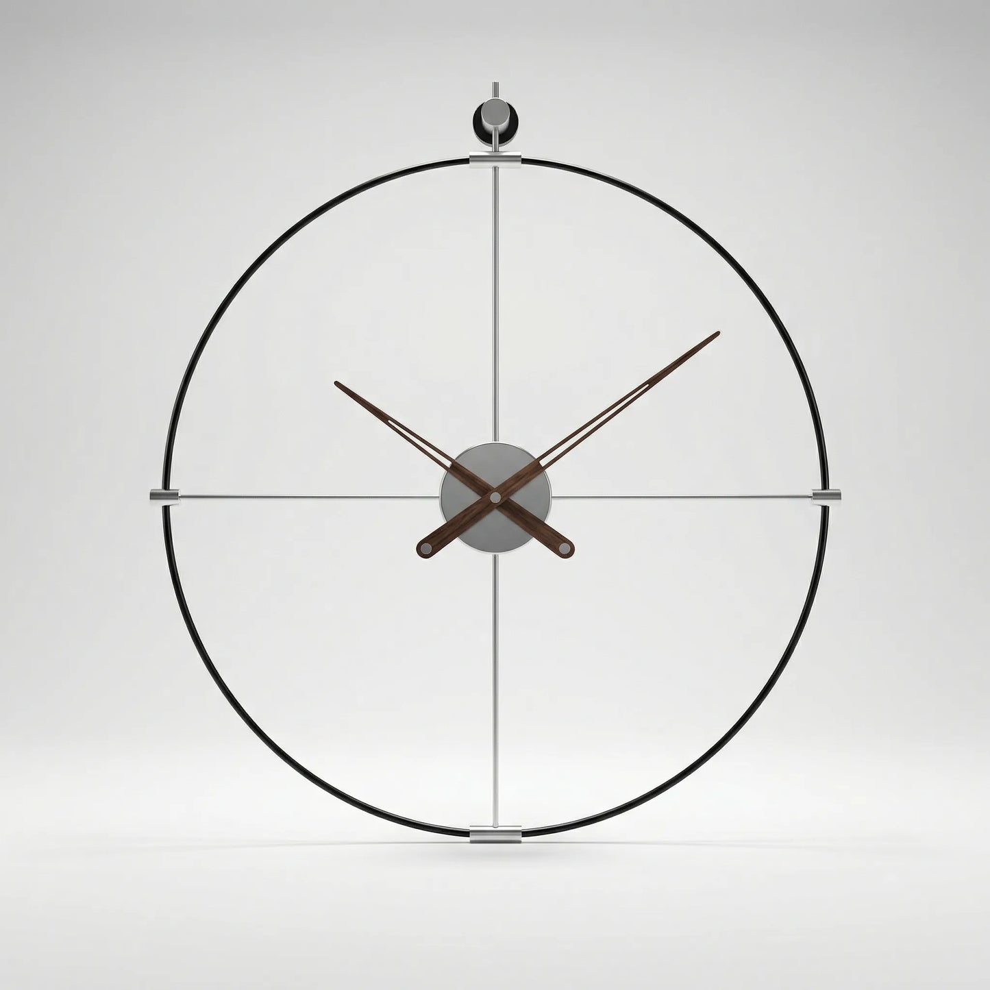 Grote Ronde Wandklok In Minimalistische Stijl - Walloop