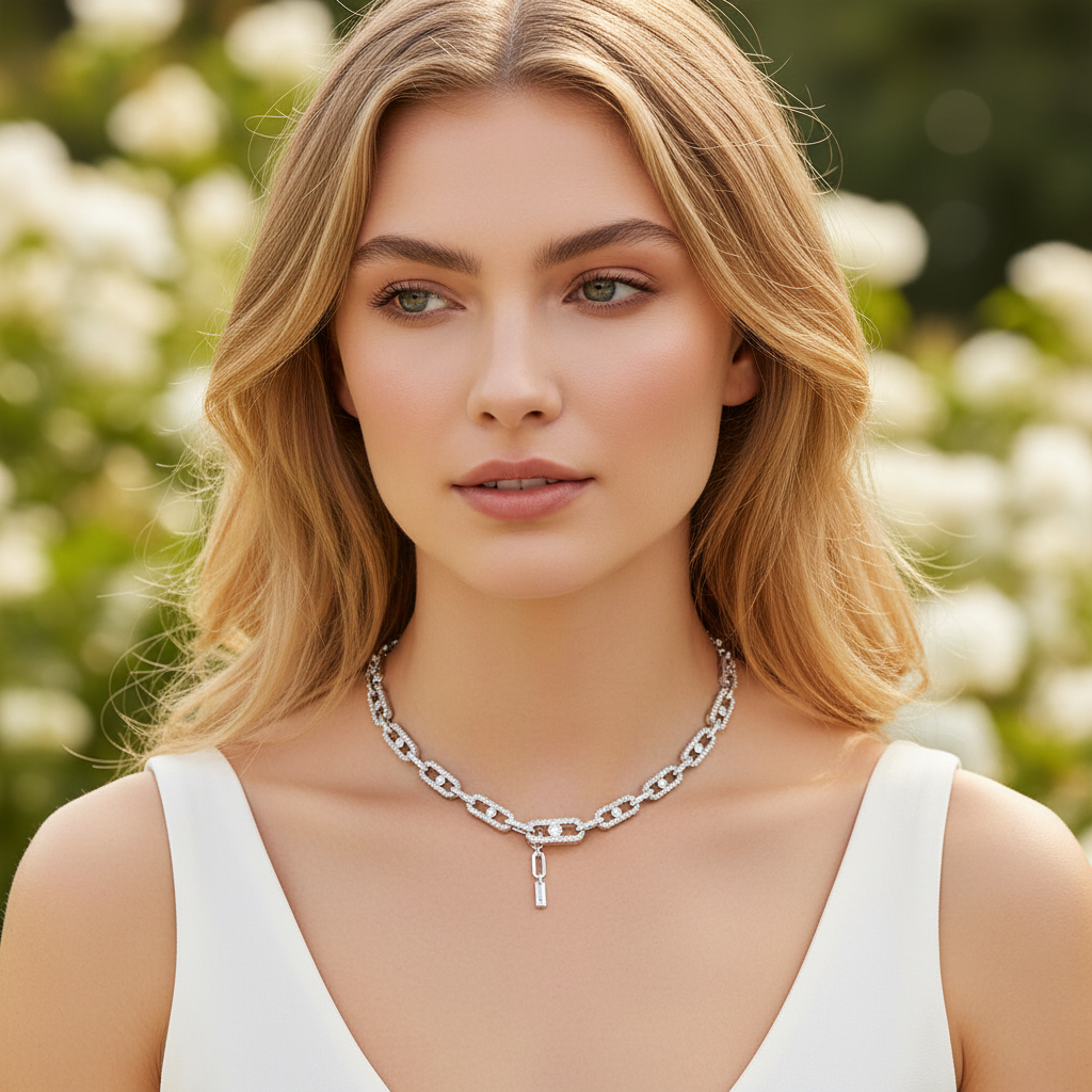 Halskette Mit Anhänger - GlowChain