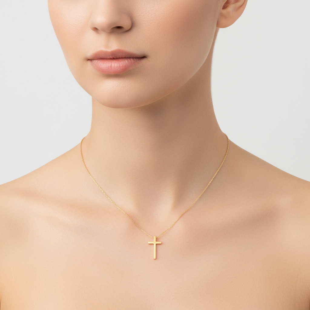 Halskette Mit Kreuz - EternalJewelry