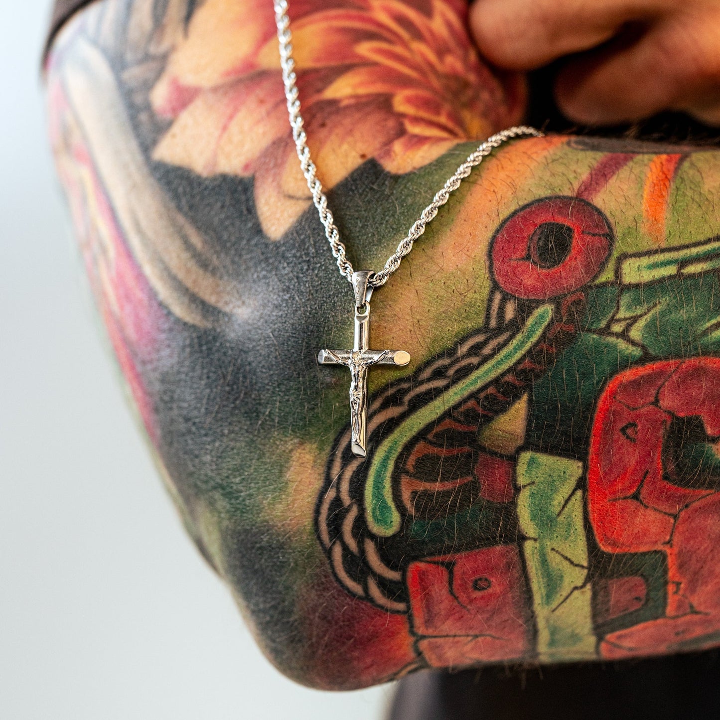 Halskette Mit Kreuz - FaithChain