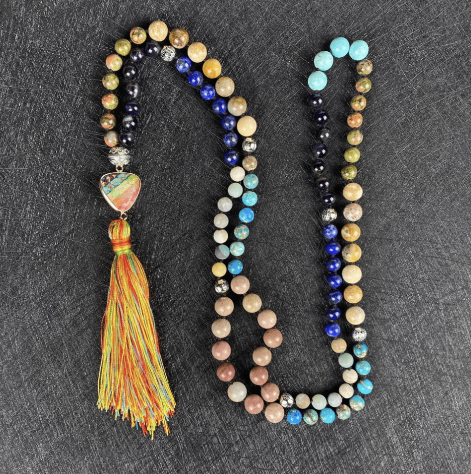 Handgefertigte Mala-Kette - MalaJewelry