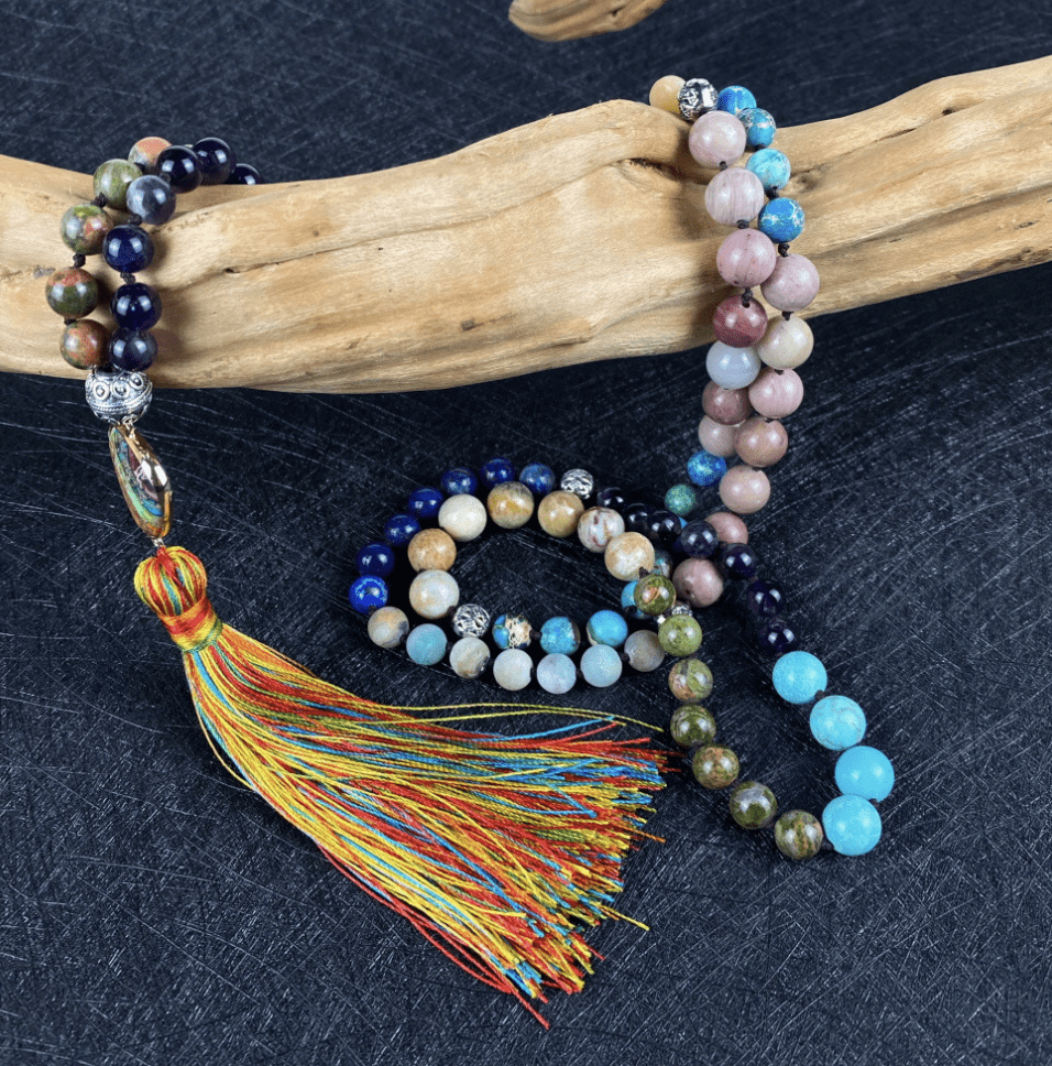 Handgefertigte Mala-Kette - MalaJewelry