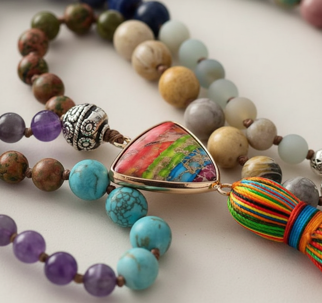 Handgefertigte Mala-Kette - MalaJewelry