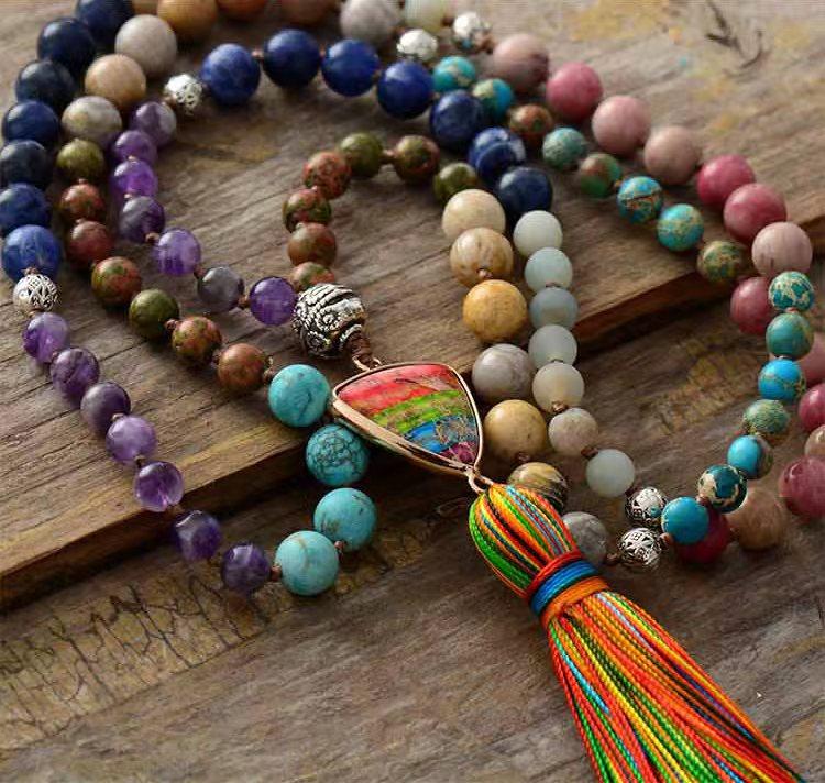 Handgefertigte Mala-Kette - MalaJewelry