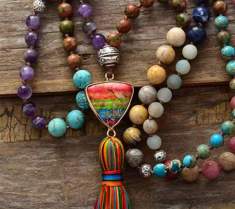 Handgefertigte Mala-Kette - MalaJewelry