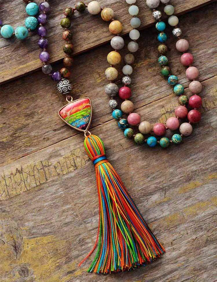 Handgefertigte Mala-Kette - MalaJewelry