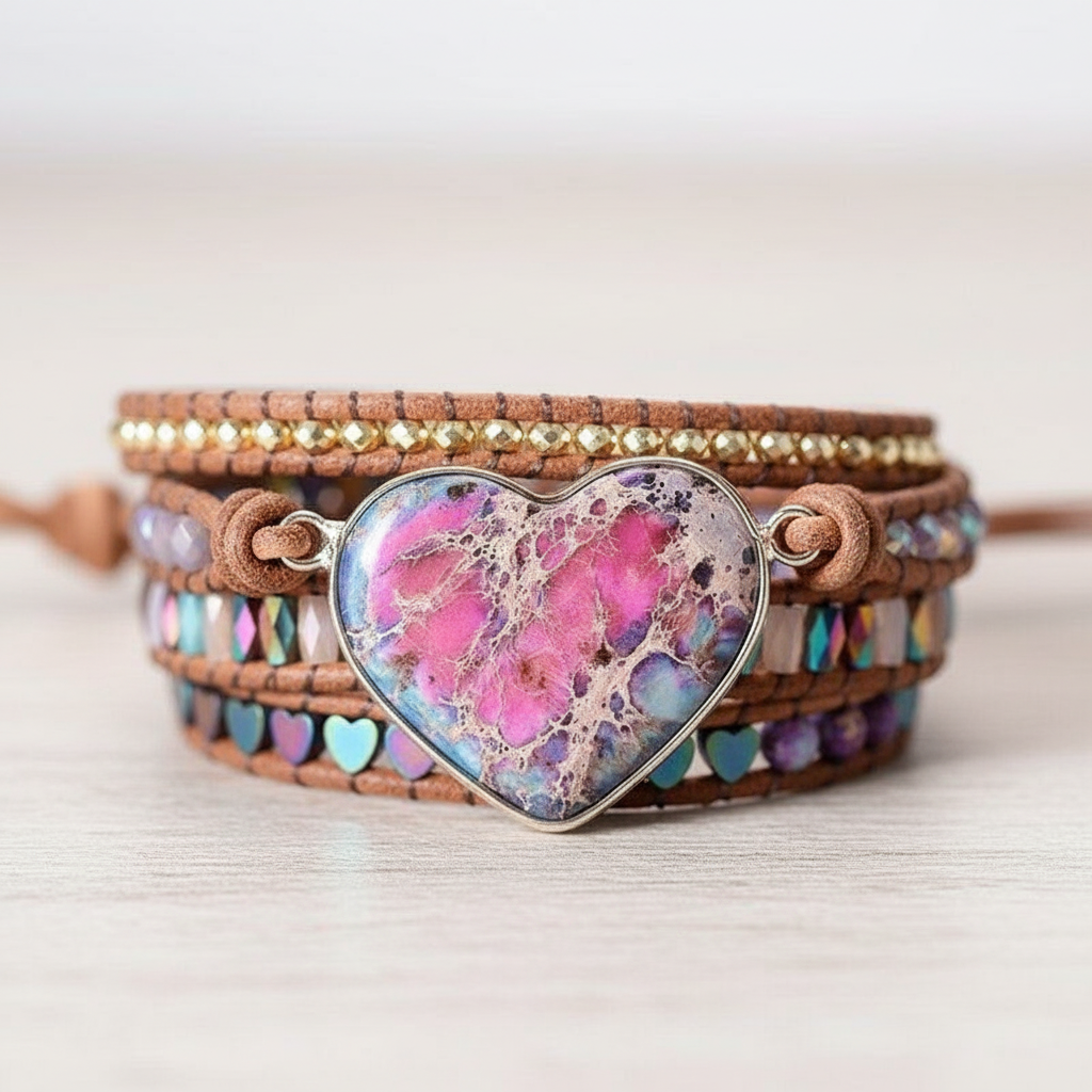 Handgefertigtes Wickelarmband - LoveWrap