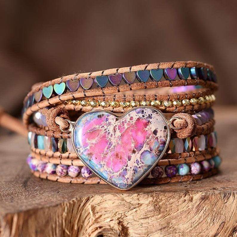 Handgefertigtes Wickelarmband - LoveWrap