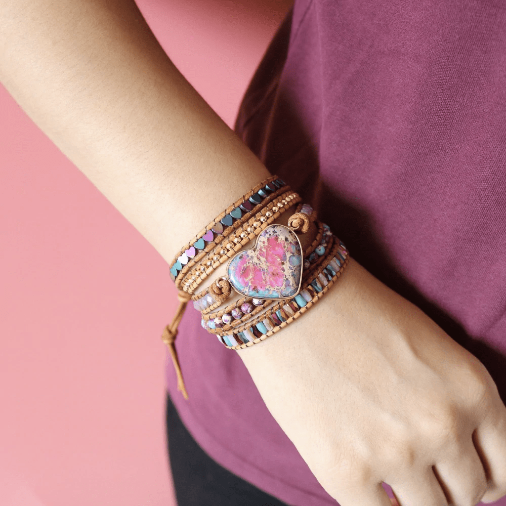 Handgefertigtes Wickelarmband - LoveWrap