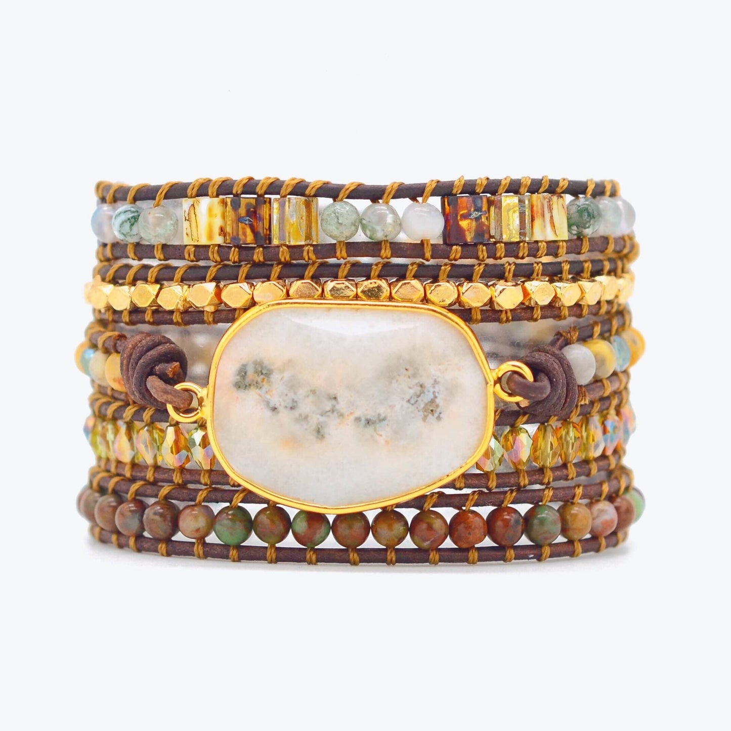 Handgefertigtes Wickelarmband - LunaWrap