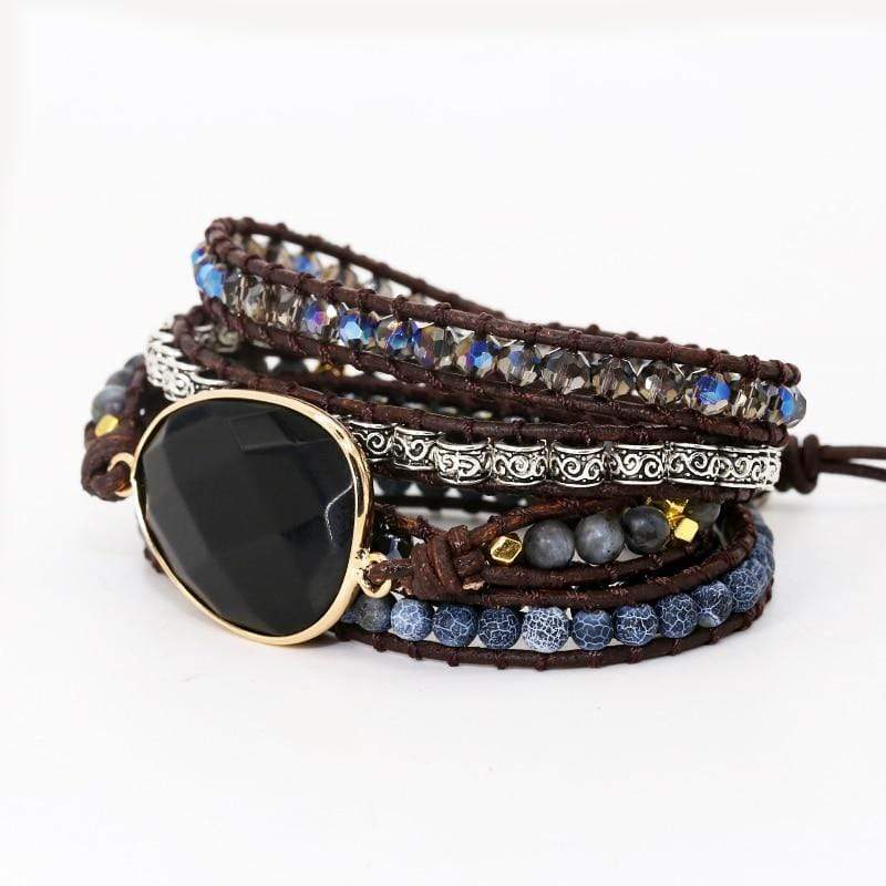Handgefertigtes Wickelarmband - PowerBand