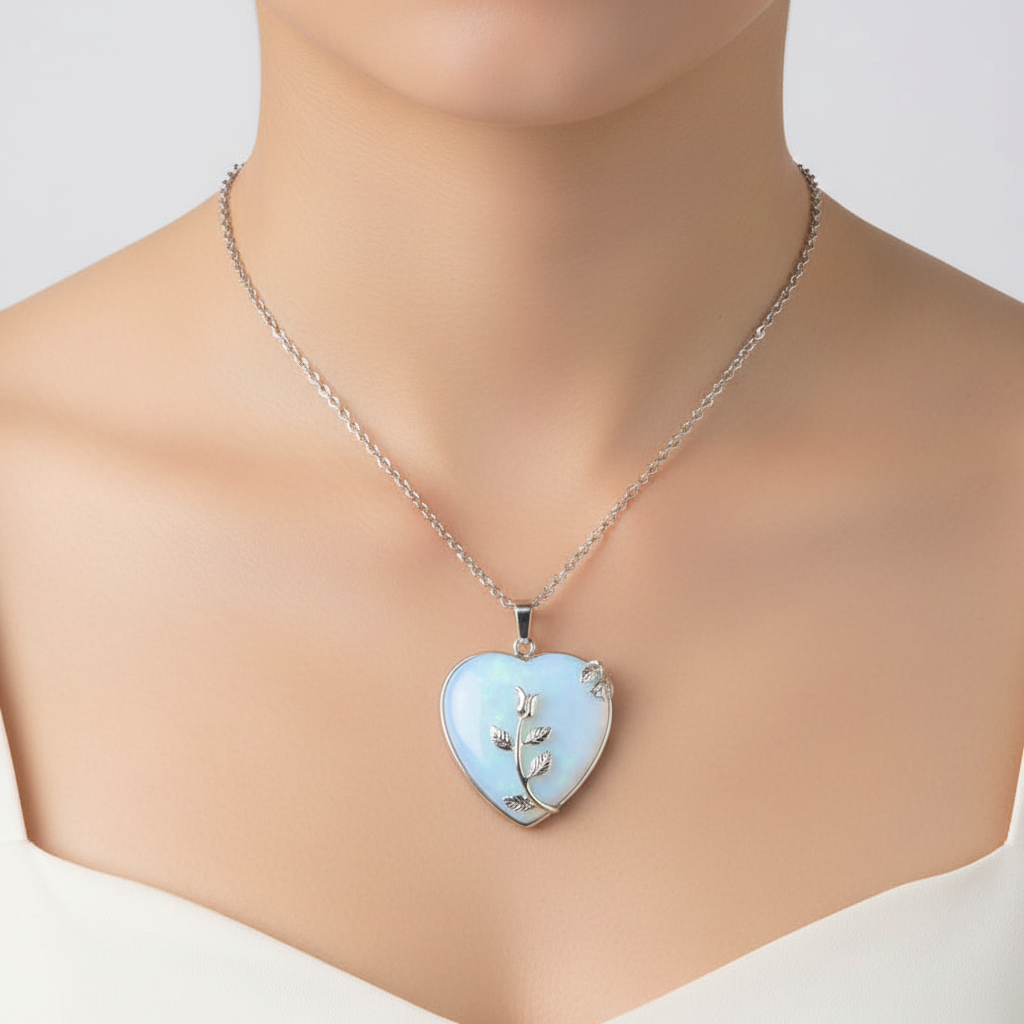 Herzanhänger Mit Kette - LoveChain