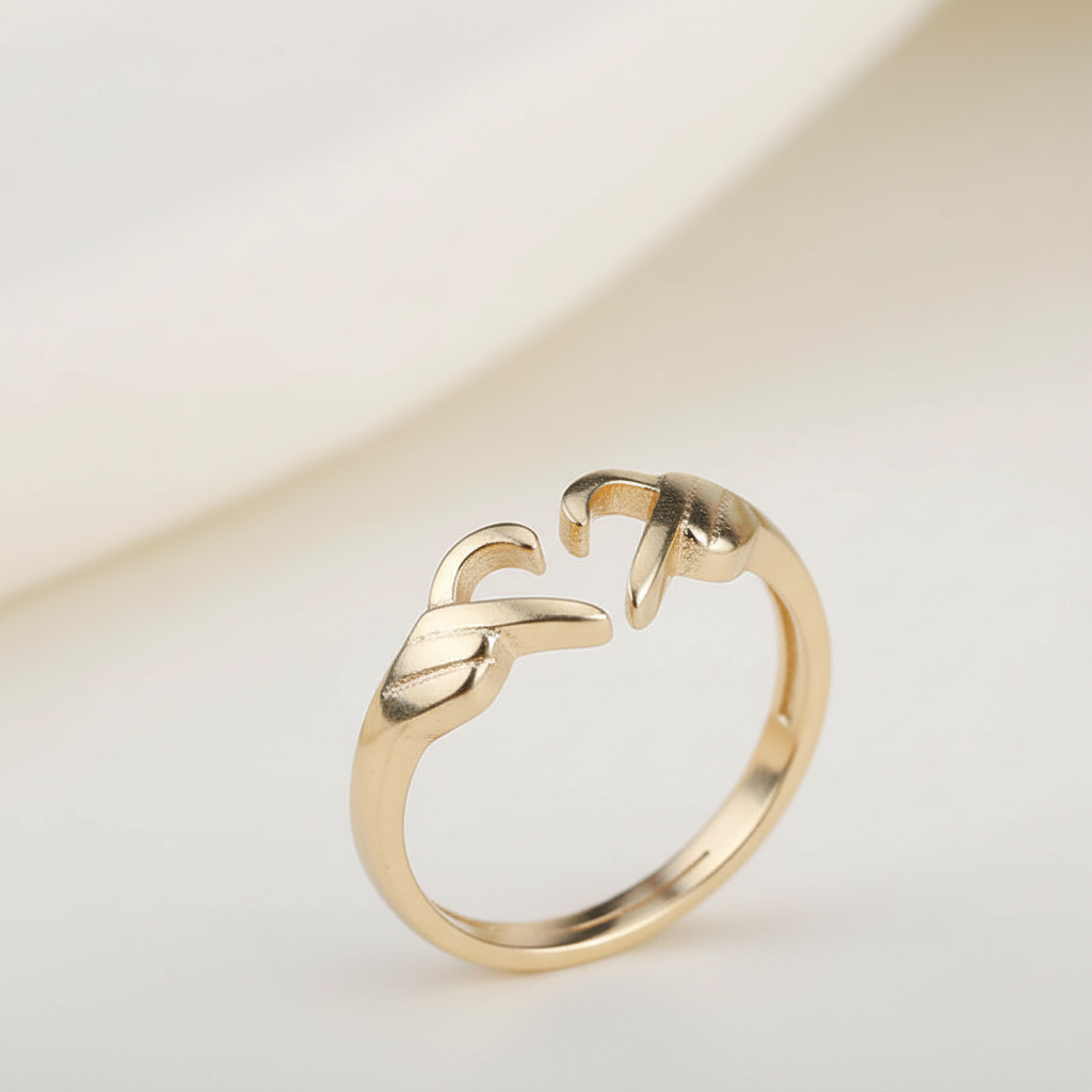 Herzförmiger Ring - HeartLove