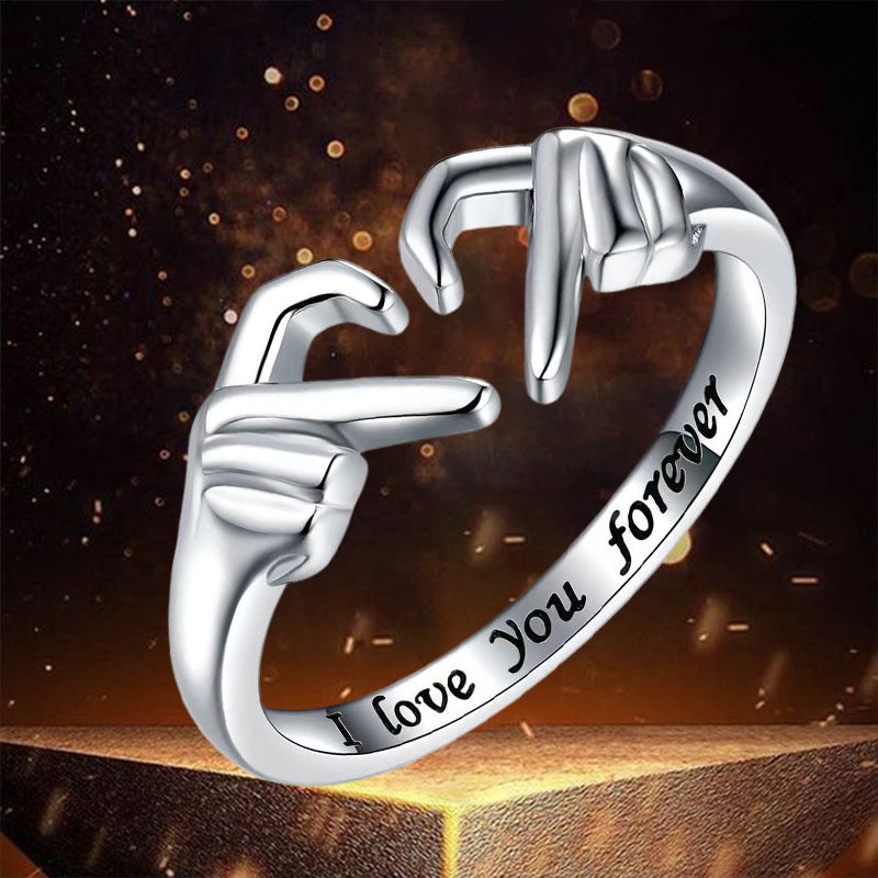 Herzförmiger Ring - HeartLove
