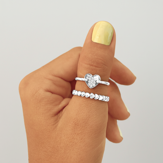 Herzmotivierter Ring - AuroraRing