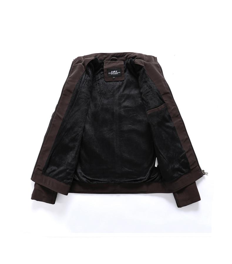 Herren-Bikerjacke mit Stehkragen – Rafael Herbstedition