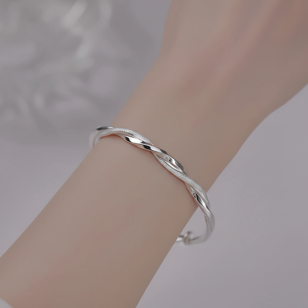 Hochwertiges Silberarmband - SilverTwist
