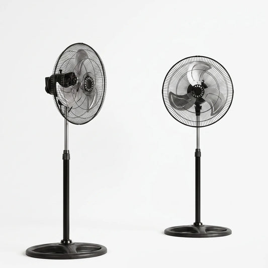 Höhenverstellbares 3-Stufen-Standventilator-Set - Breesia
