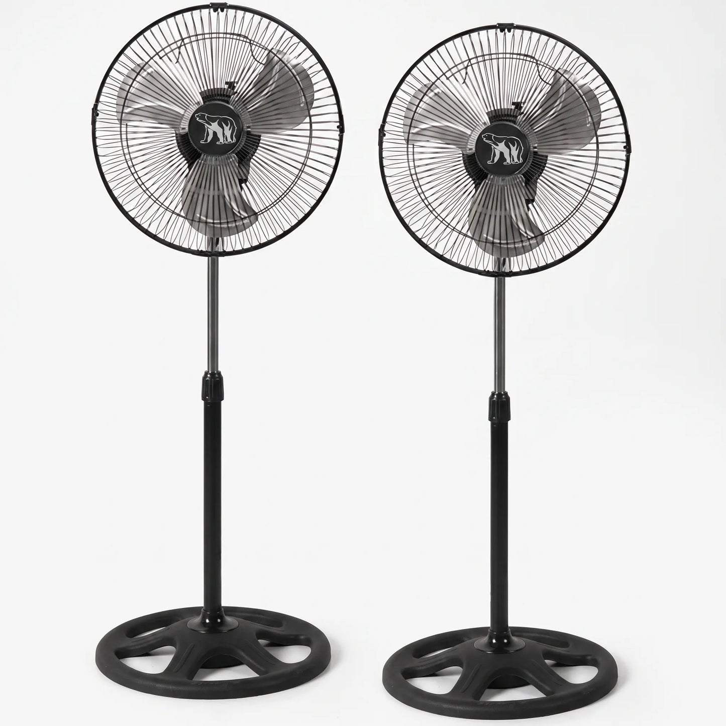 Höhenverstellbares 3-Stufen-Standventilator-Set - Breesia