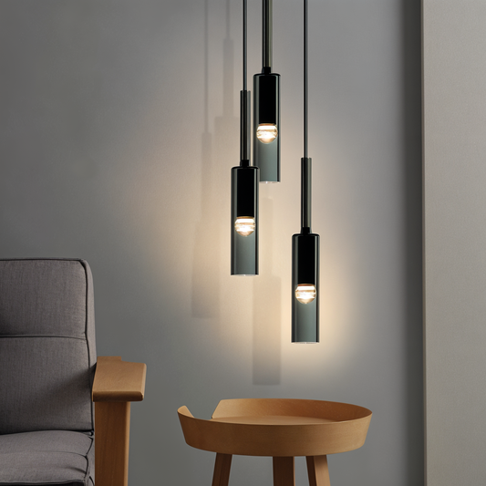 Prismatische Projektionslampe mit LED – Lunara
