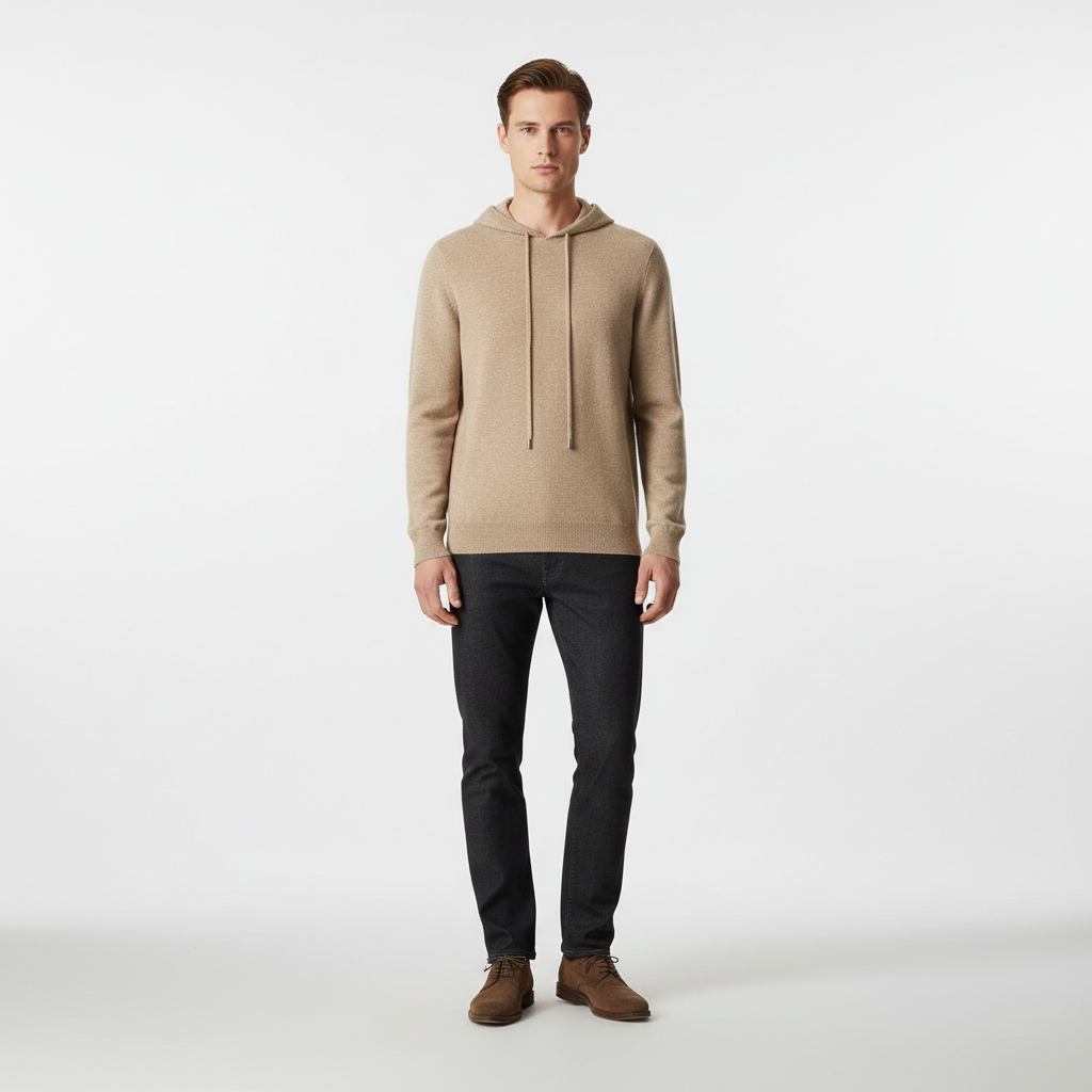 Hoodie Aus Merinowolle - Finn