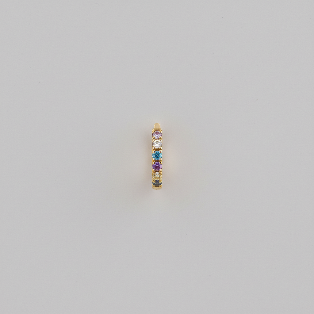 Hoop-Ohrringe Mit Zirkonia - JoyRing