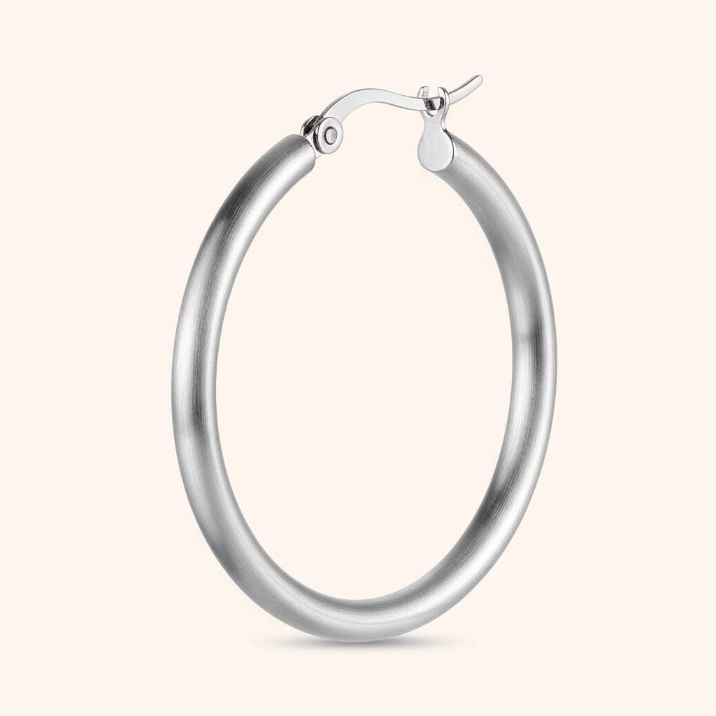 Hoop Ohrringe - SilverHoop
