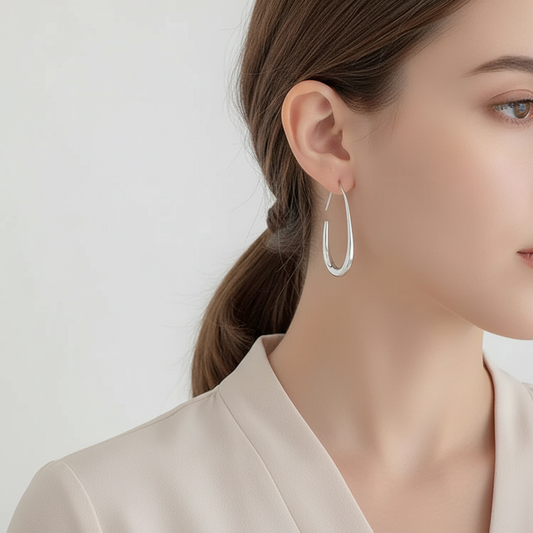 Hypoallergene Ohrringe - FluidHoop