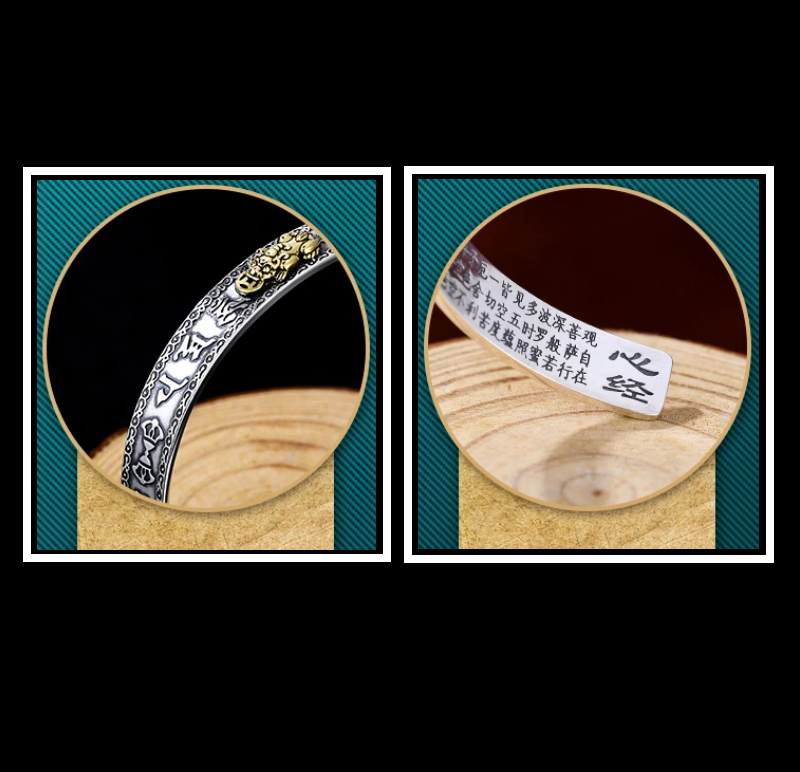 Hypoallergenes Silberarmband - PixiuBand