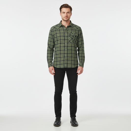 Kariertes Herrenhemd - Arnold