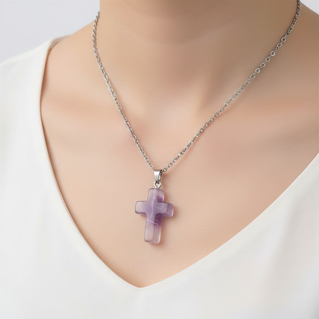 Kette Mit Kreuzdesign - GemCross