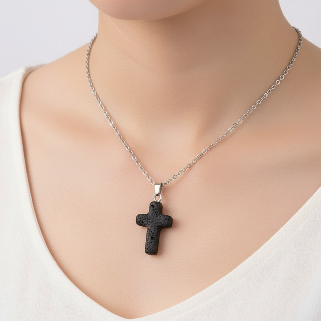 Kette Mit Kreuzdesign - GemCross