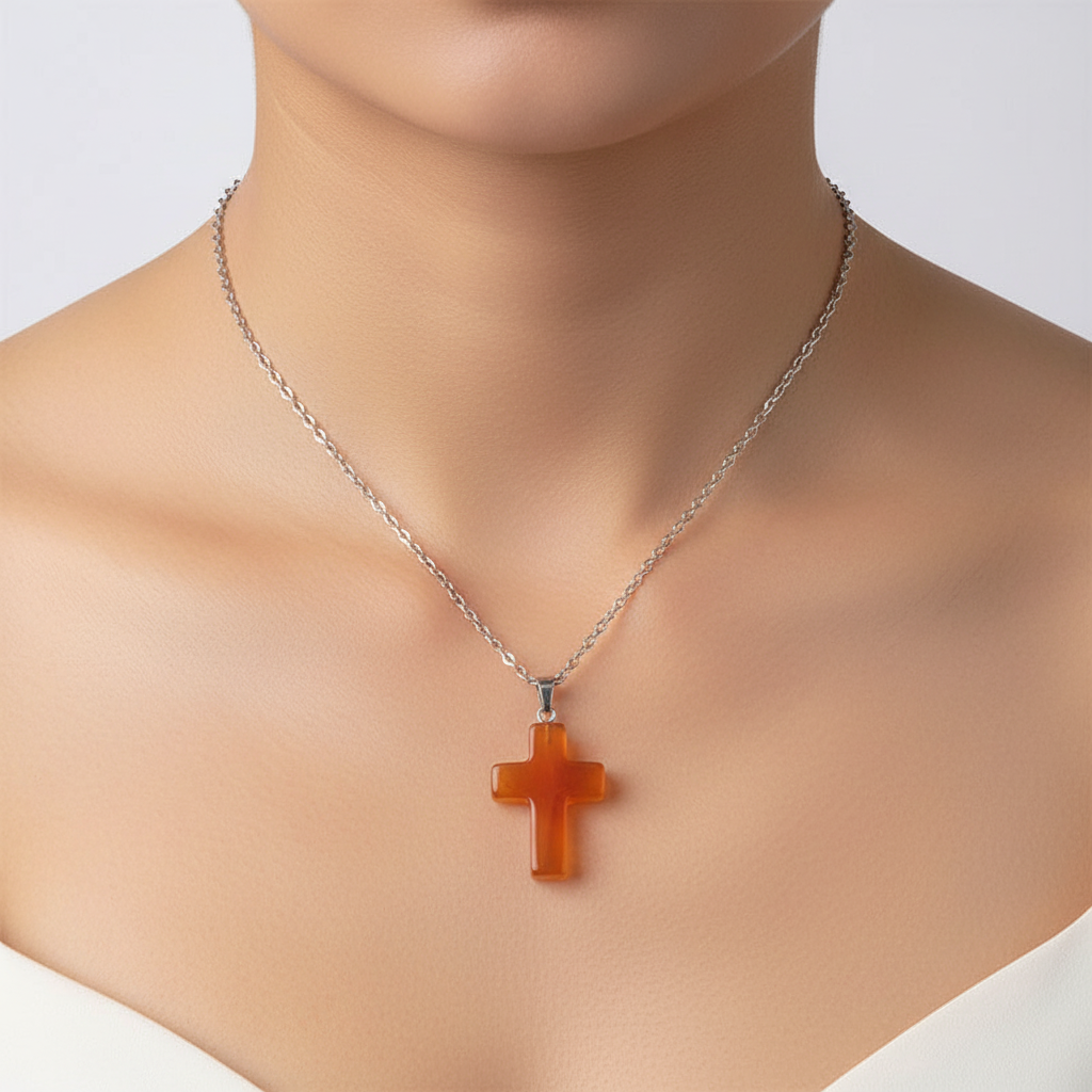 Kette Mit Kreuzdesign - GemCross