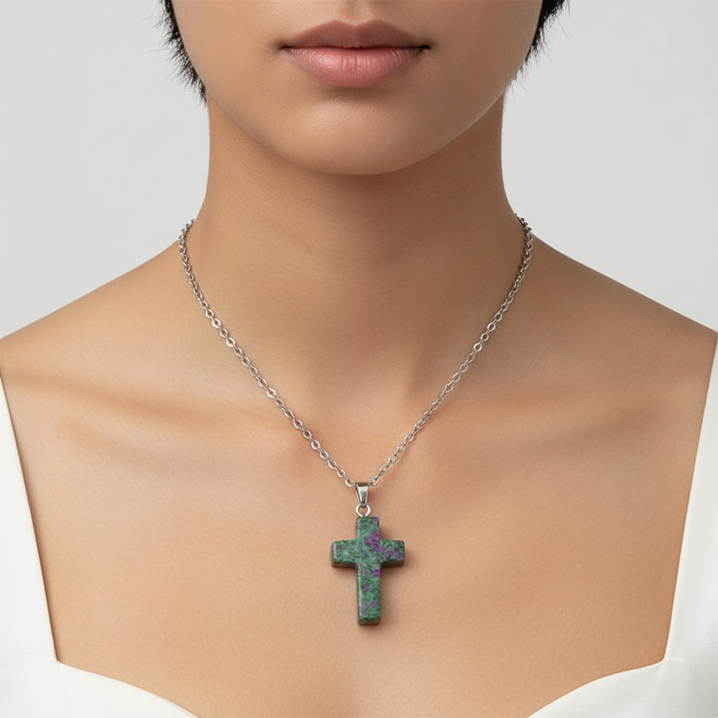 Kette Mit Kreuzdesign - GemCross